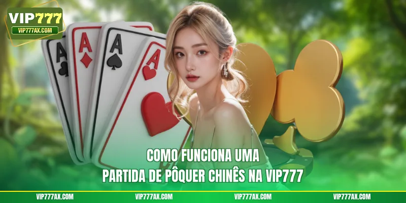 Como funciona uma partida de Pôquer Chinês na VIP777
