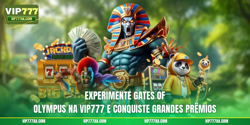 Experimente Gates of Olympus na VIP777 e conquiste grandes prêmios