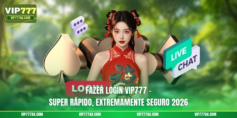 Fazer login Vip777