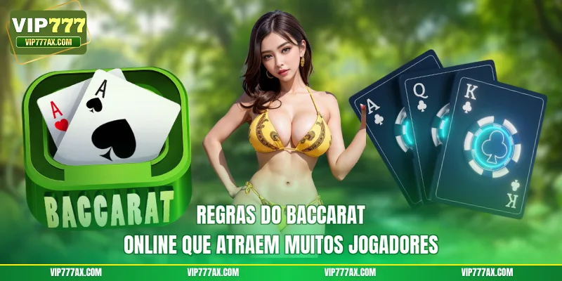 Regras do Baccarat online que atraem muitos jogadores