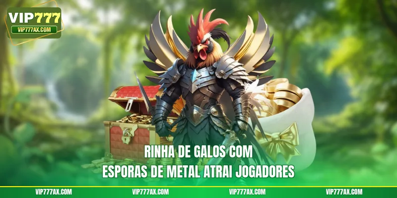Rinha de galos com esporas de metal atrai jogadores