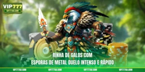 Rinha De Galos Com Esporas De Metal