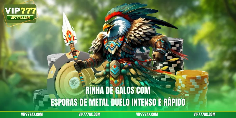 Rinha De Galos Com Esporas De Metal