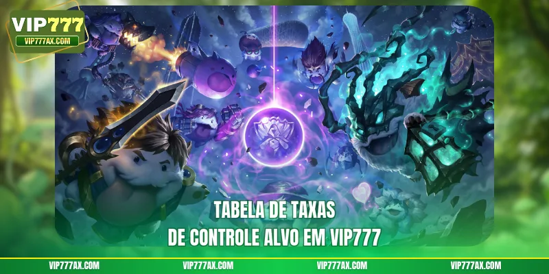 Tabela de taxas de controle alvo em VIP777