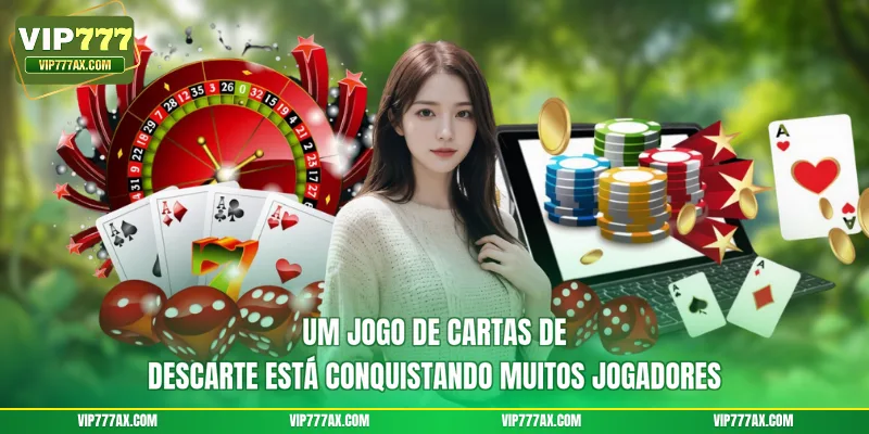 Um jogo de cartas de descarte está conquistando muitos jogadores