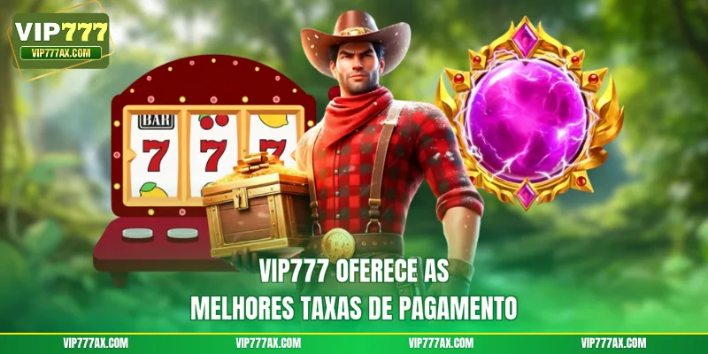 VIP777 oferece as melhores taxas de pagamento